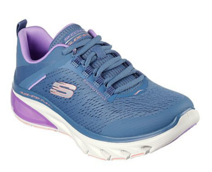 KALZARTE/SKECHERS GLIDE-STEPSWIFT-SLIGHTWOR TENI DAMA 5/10 GREY/FUSHIA