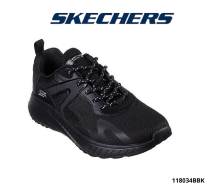 KALZARTE/ SKECHERS BOBSSQUADCHAOS-ELEVATEDDRI HOMBRE 7/11BLACK