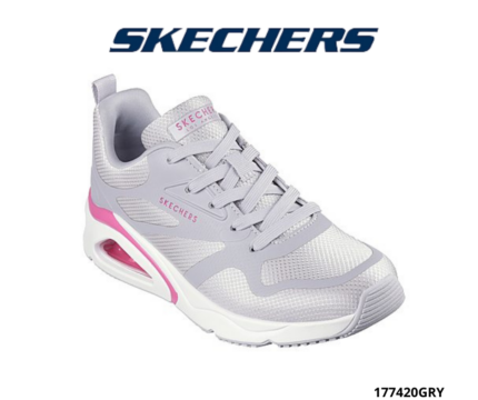 KALZARTE/SKECHERS TRES-AIRUNO-REVOLUTION-AIRY TENI DAMA 5/10 GREY