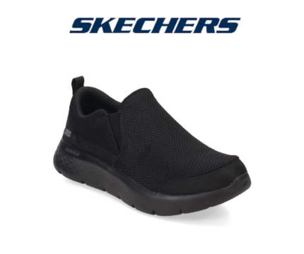 KALZARTE/ SKECHERS TENI GOWALKFLEX-IMPECCABLEII HOMBRE 7/11 BLACK