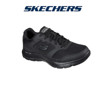 KALZARTE/ SKECHERS TENI FLEXADVANTAGE4.0  HOMBRE 7/11 BLACK