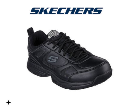 KALZARTE/ SKECHERS DIGHTON-BRICELYN TENI DAMA 5/10 BLACK