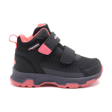 KALZARTE/DISCOVERY TENI HIKER NIÑA 24/31 NEGRO/ROSADO
