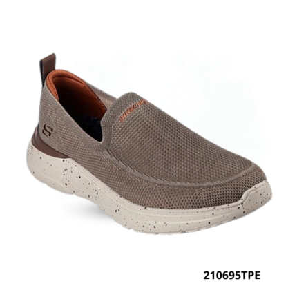 KALZARTE/ SKECHERS GLENAN-ANDERS TENI HOMBRE 7/11 TAUPE