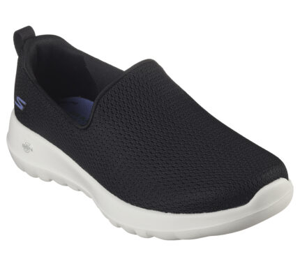 KALZARTE/ SKECHERS GOWALKJOY-AURORA TENI DAMA 5 /10 BLACK/WHITE