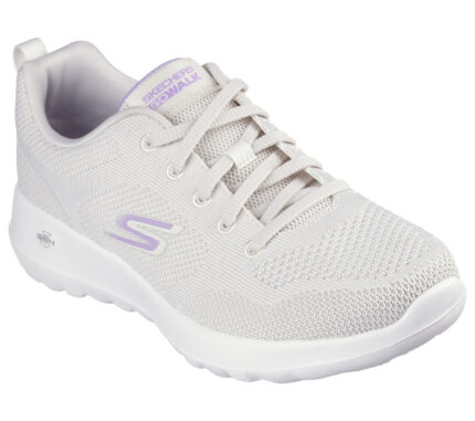 KALZARTE/ SKECHERS GOWALKJOY-VIOLET TENI DAMA 5 /10 WHITE/VIOLET