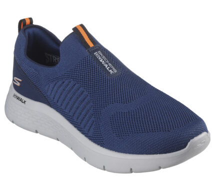 KALZARTE/ SKECHERS GOWALKFLEX-PEERLESS HOMBRE TENI 7/11 NAVY/ORANGE