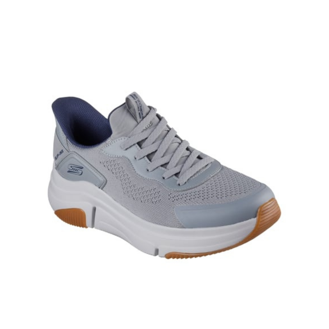 KALZARTE SKECHERS BOBS SQUAD WAVES HOMBRE 7 11 GRIS Ruta 506 Shoes