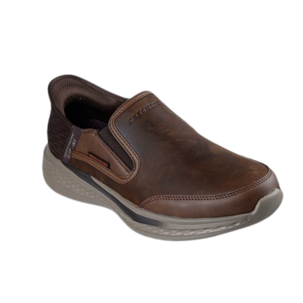 KALZARTE/ SKECHERS SLADE  HOMBRE 7/12 CAFE