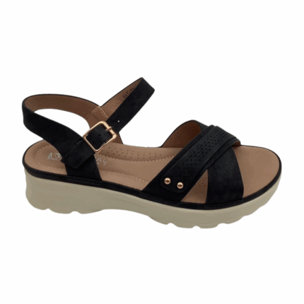 NATURAL CONFORT SANDALIA DAMA NEGRO 36/40