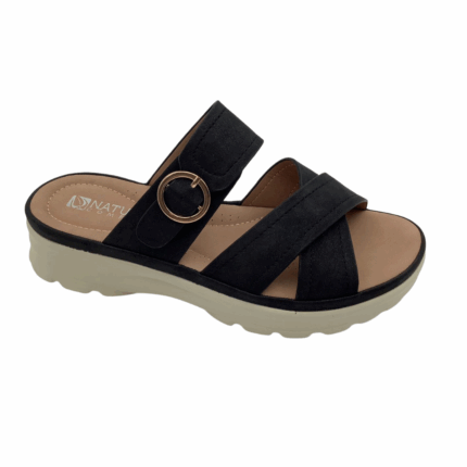 NATURAL CONFORT SANDALIA DAMA NEGRO 36/40