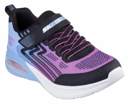 KALZARTE/SKECHERS TENI MICROSPECMAXADVANCE JUNIORS 11/4 BLACK/PURP
