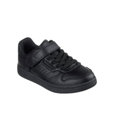 KALZARTE/ SKECHERS QUICKSTREET TENI  NIÑO 11/4 BLACK