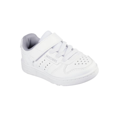 KALZARTE/ SKECHERS QUICKSTREET TENI  NIÑO 5/10 WHITE