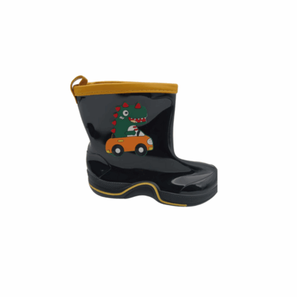 KALZARTE/ BUMIX  BOTA HULLE  NIÑO BLK / YELLOW 25/30 ABDALA