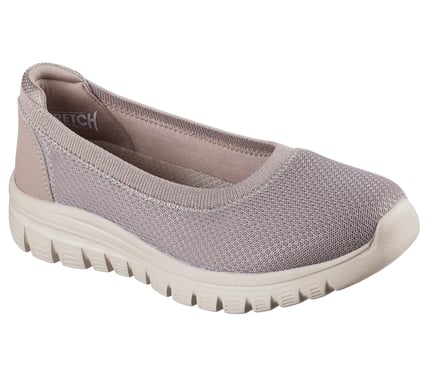 KALZARTE/ SKECHERS MODERN COMFORT TENI DAMA 5/10 TAUPE