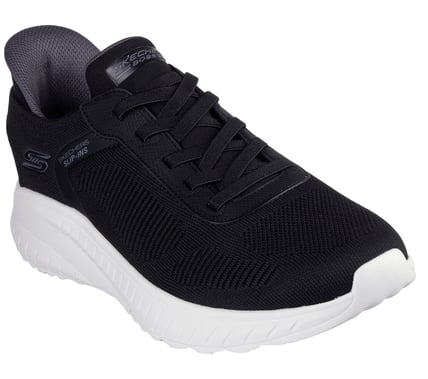 KALZARTE/ SKECHERS BOBSMENS TENI HOMBRE 7.5/13 BLACK/WHITE