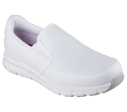 KALZARTE/ SKECHERS WORK SUECO HOMBRE 7.5/13 WHITE