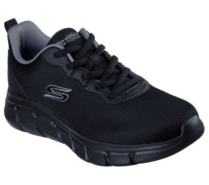 KALZARTE/ SKECHERS BOBSBFLEX-ICYEDGE TENI HOMBRE 7/13 BLACK