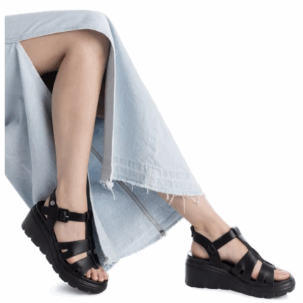 SOLARIS REFRESH SANDALIA   DAMA  35/41 NEGRO