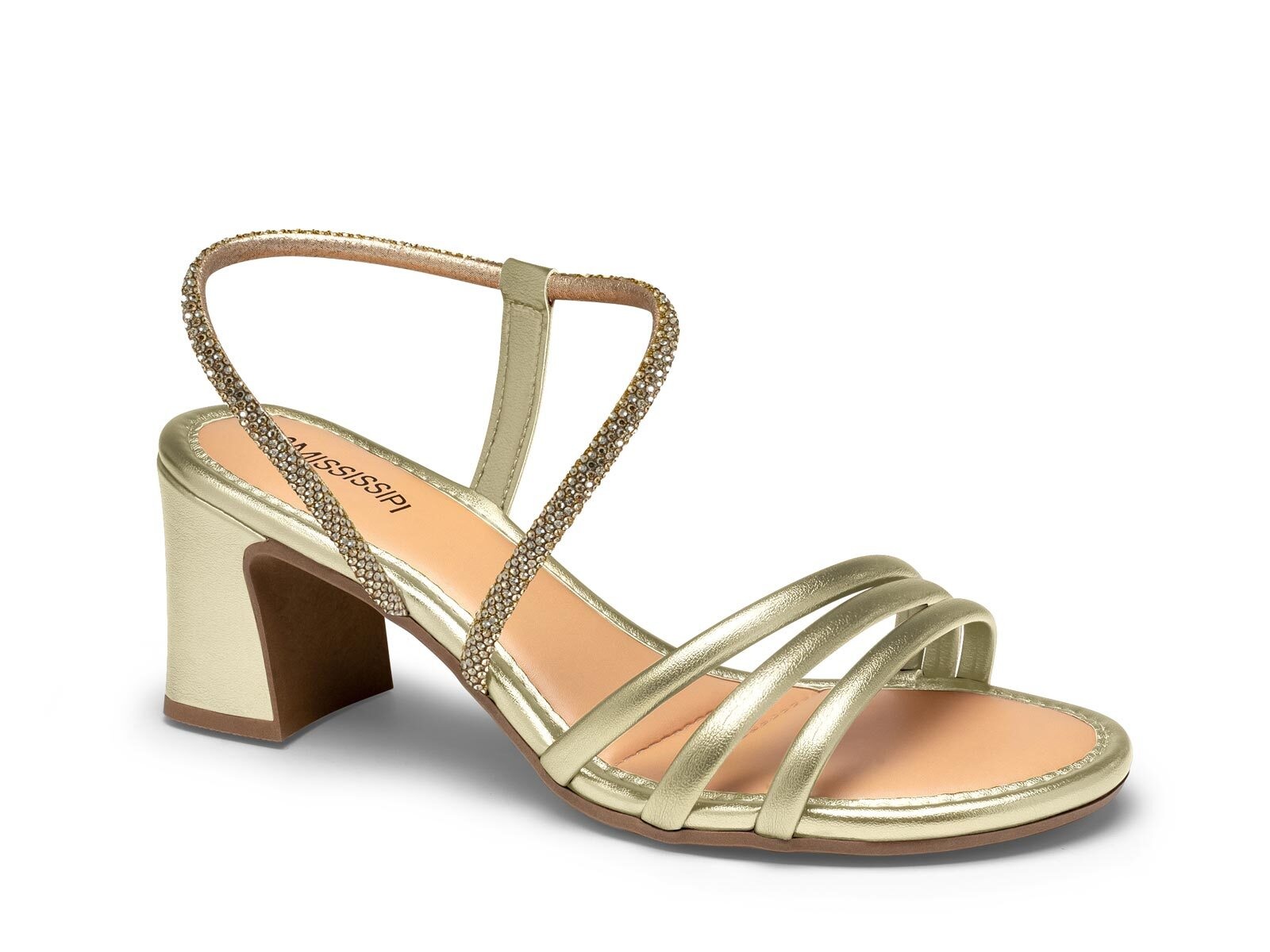 MISSISIPI SANDALIA RIVERMETAL CHAMPAGNE 35/40