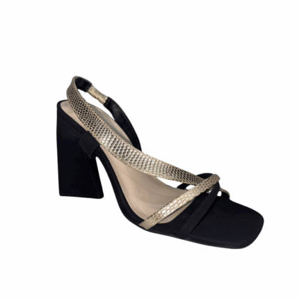 SOLARIS/ BEBECE SAND DAMA NAPA IGUANA DORADO 35/40